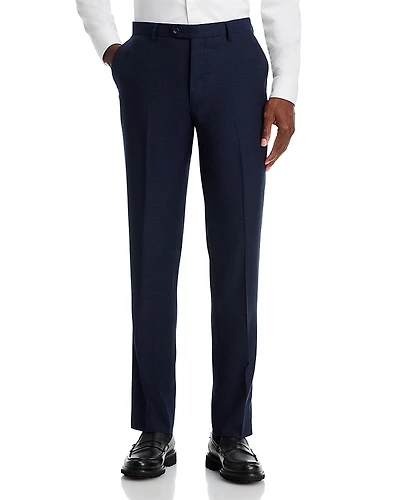 John Varvatos Star Usa Crepe Melange Solid Pants