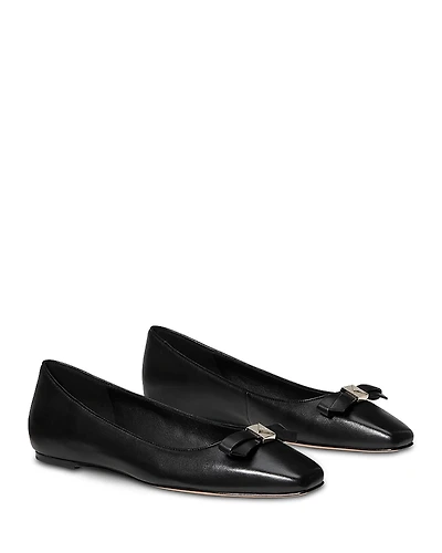 kate spade new york Women's Deco Bow Ballet Flats