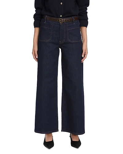 Frame Le Pixie High Rise Slim Palazzo Jeans