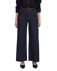 Frame Le Pixie High Rise Slim Palazzo Jeans