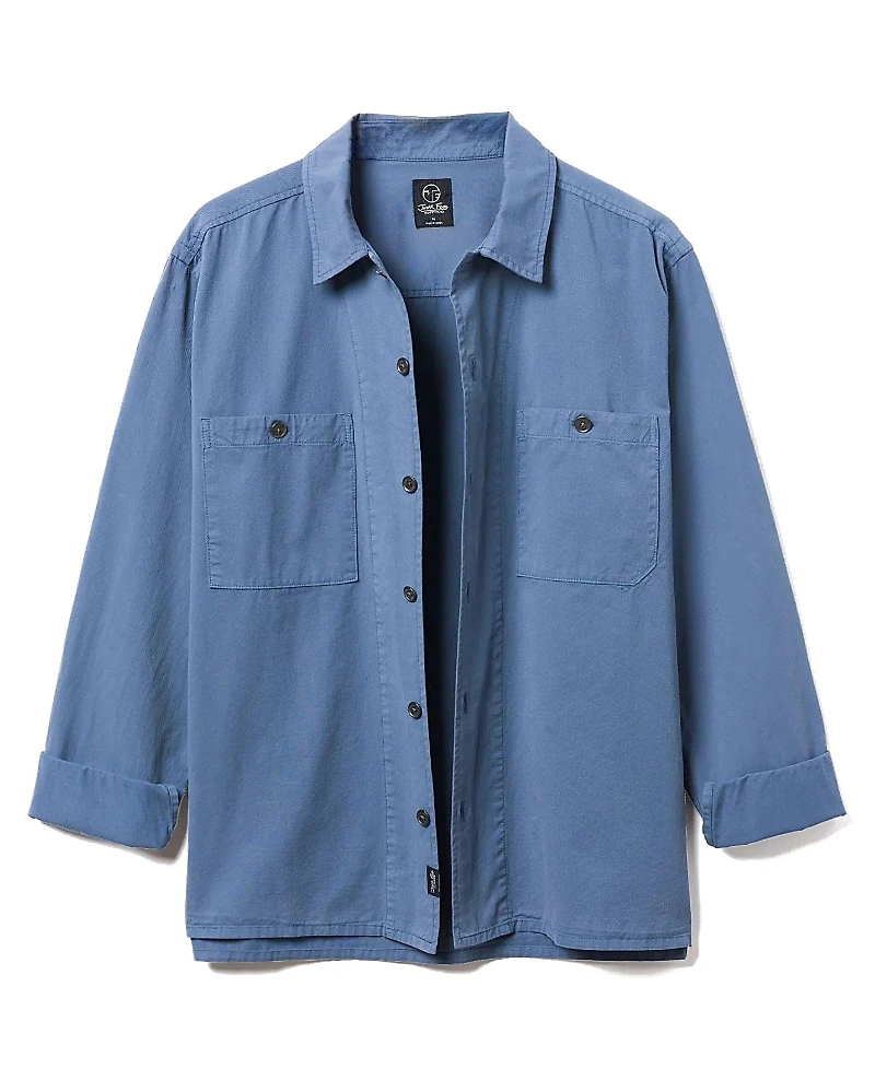 Junk Food Clothing Unisex Washed Twill Work Shirt