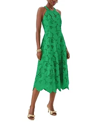 Lilly Pulitzer Denise Lace Halter Midi Dress