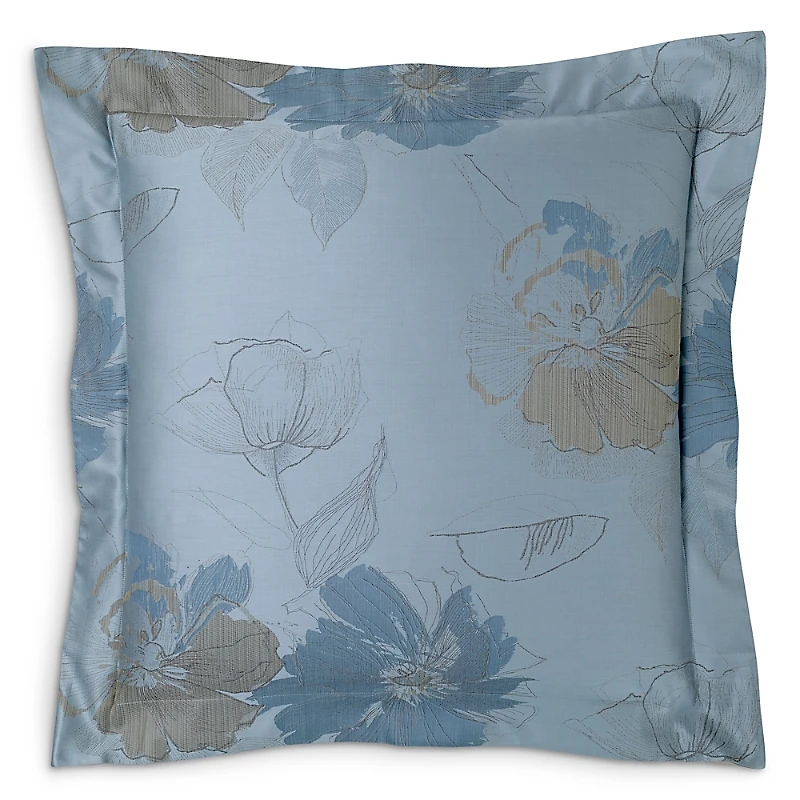 Frette Flower Jacquard Euro Sham - Exclusive
