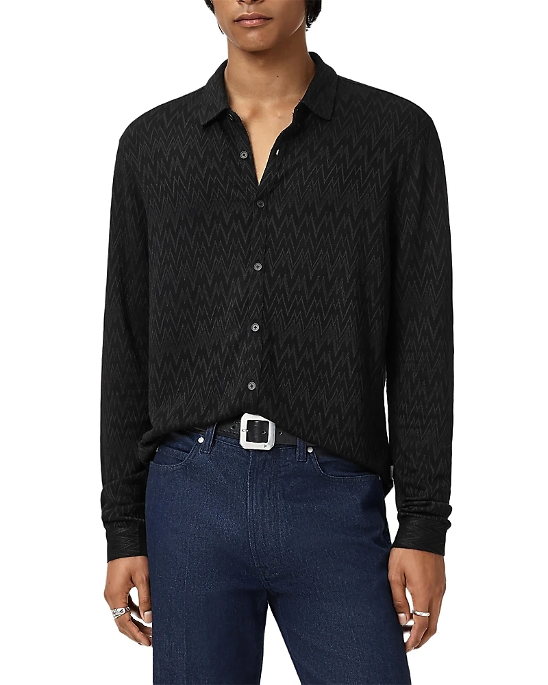 John Varvatos Redmond Jacquard Shirt