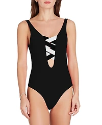 Valimare St Martin Bandage One-Piece Swimsuit