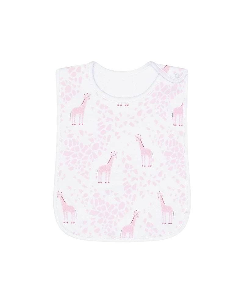 Nellapima Girls' Giraffe Print Feeding Bib - Baby