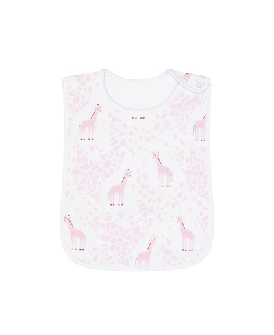 Nellapima Girls' Giraffe Print Feeding Bib - Baby