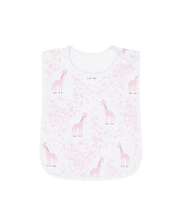Nellapima Girls' Giraffe Print Feeding Bib - Baby