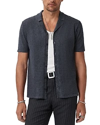 John Varvatos Nayeem Camp Collar Shirt