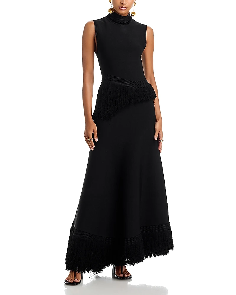 Johanna Ortiz Fringe Dress