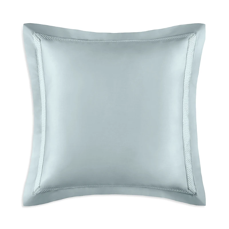 Amalia Home Collection Luiz Embroidered Sateen Euro Sham