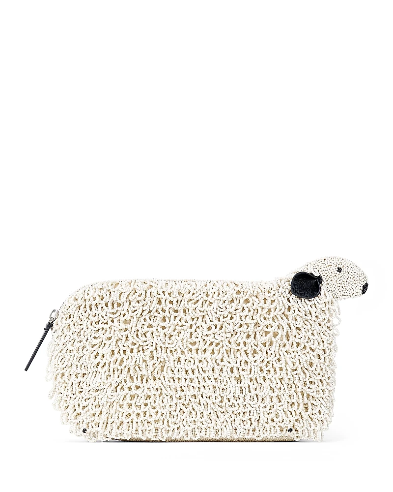 Staud Dolly Beaded Clutch
