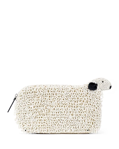 Staud Dolly Beaded Clutch