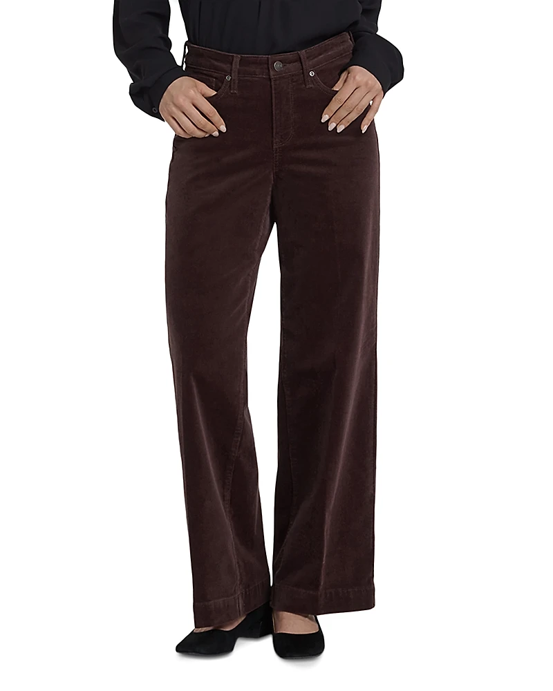 Nydj Teresa Wide Leg Corduroy Pants