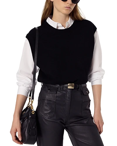 Gerard Darel Eulalie Cashmere Vest