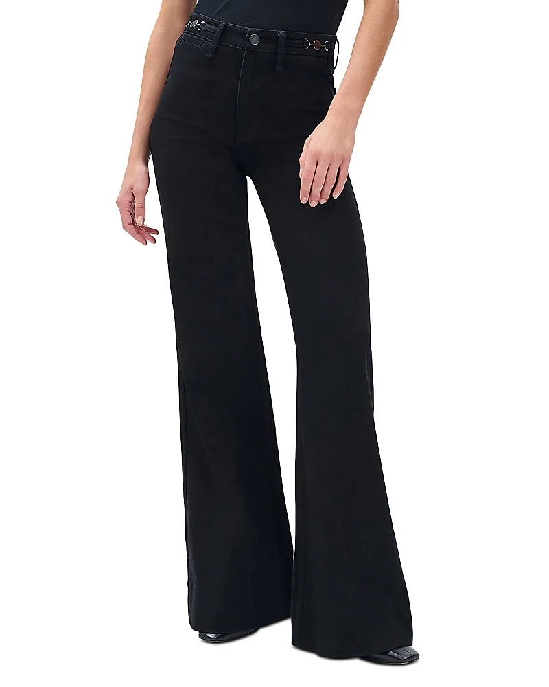 rag & bone Skylar High Rise Flared Trouser Jeans