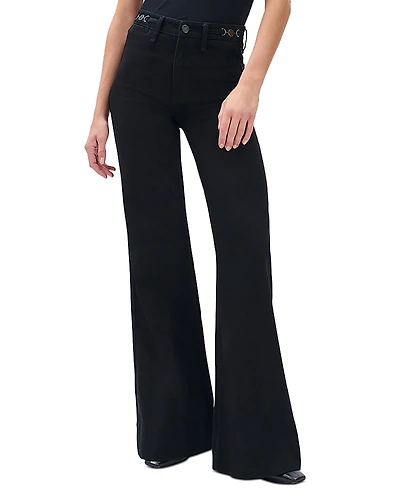 rag & bone Skylar High Rise Flared Trouser Jeans