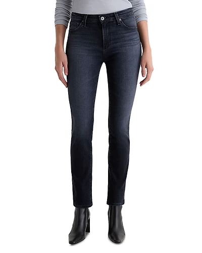 Ag Mari Mid Rise Slim Straight Jeans