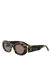 Bvlgari Diva's Dream Oval Sunglasses, 50mm