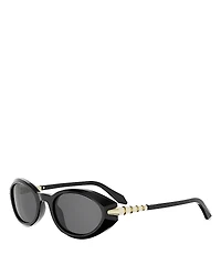 Bvlgari Serpenti Viper Oval Sunglasses, 51mm
