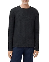 John Varvatos Fern Feeder Rib Long Sleeve Tee