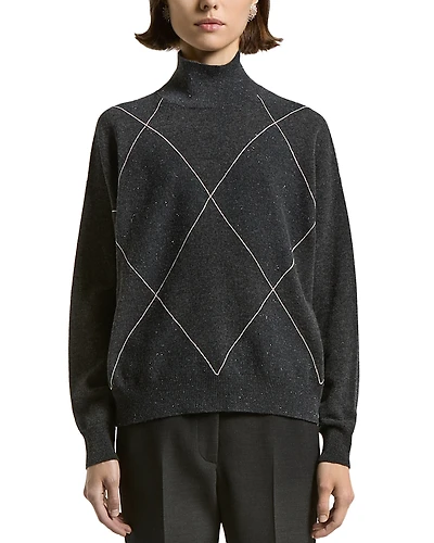 Peserico Turtleneck Knitted Sweater