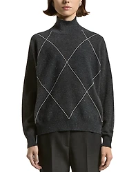 Peserico Turtleneck Knitted Sweater