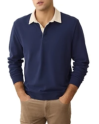 Marine Layer Long Sleeve Polo Shirt