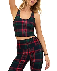 Beach Riot Yara Plaid Top