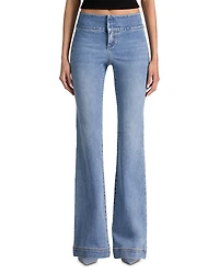 Alice and Olivia Hot Mid Rise Jeans
