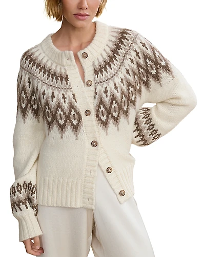 Jenni Kayne Thatcher Crewneck Cardigan