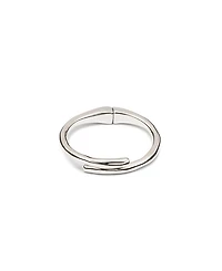 UNOde50 Sterling Silver-Plated Tubular Shaped Bangle Bracelet