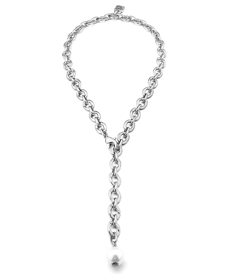 UNOde50 Sterling Necklace with Oval Links