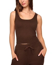 Eberjey Cropped Sweater Tank