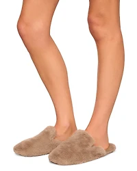 Eberjey Plush Faux Fur Mule Slippers