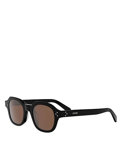 Celine 3 Dots Hd Square Sunglasses, 48mm