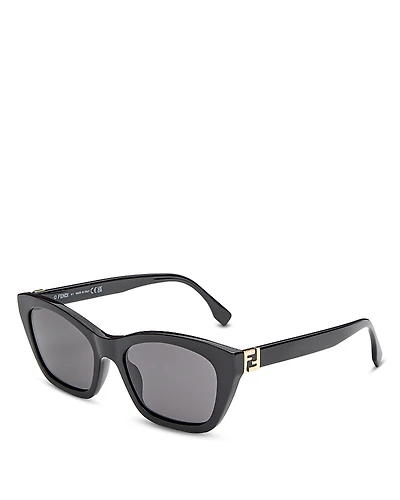 Fendi Forever Fendi Rectangular Sunglasses, 54mm
