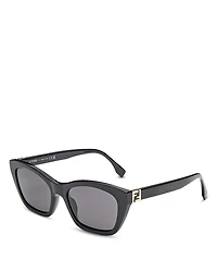 Fendi Forever Fendi Rectangular Sunglasses, 54mm
