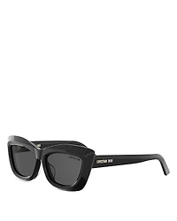 Dior DiorMidnight B3F Cat Eye Sunglasses, 56 mm