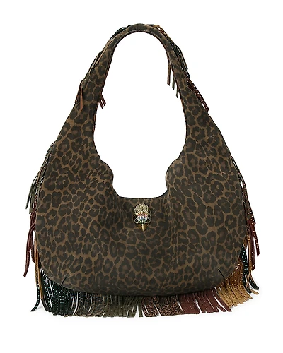 Kurt Geiger London Shoreditch Large Fringe Hobo Bag