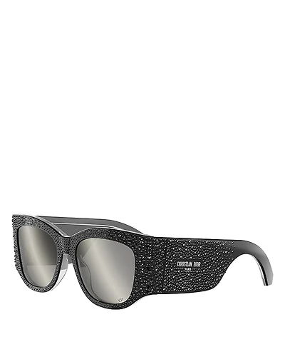 Dior DiorNuit S1F Square Sunglasses, 55 mm