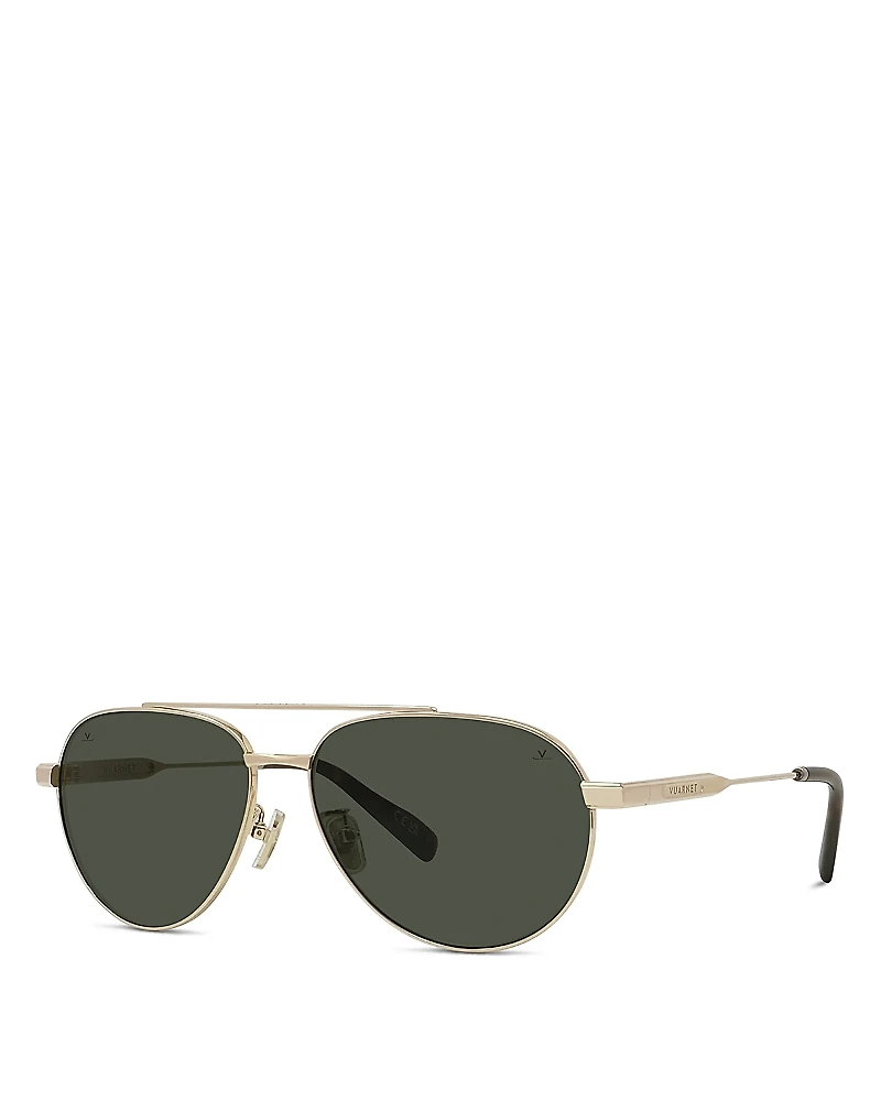 Vuarnet Lifestyle Pilot Sunglasses, 60mm
