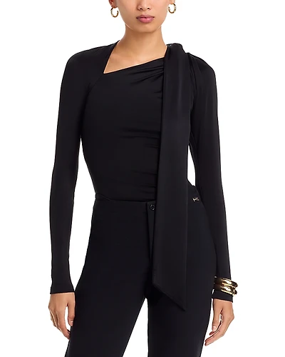 Victoria Beckham Gathered Jersey Top