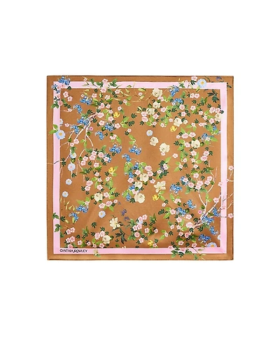 Cynthia Rowley Bloom Silk Scarf