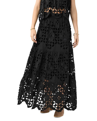 Tiare Hawaii Bora Eyelet Cutout Skirt