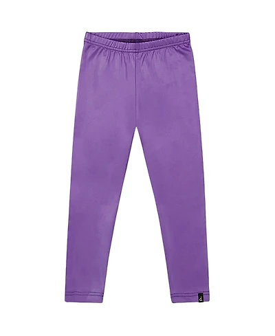 Deux par Girls' Shiny Stretch Leggings - Little Kid