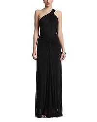 Bcbgmaxazria One Shoulder Embellished Gown
