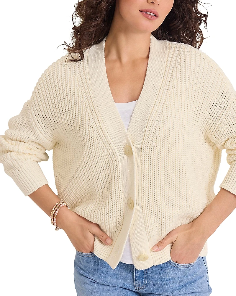 Tommy Bahama Zoe Shaker Stitch Cardigan