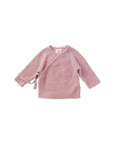 7AM Enfant Girls' Fuzzy Wrap Top