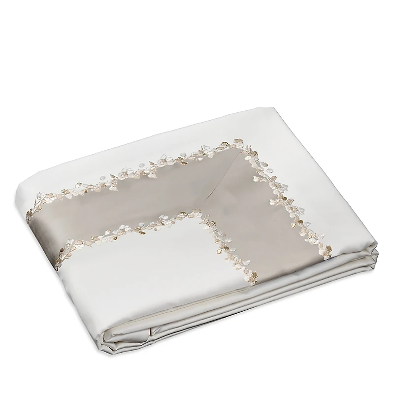 Dea Luxury Linens Incanto Embroidery Duvet Cover